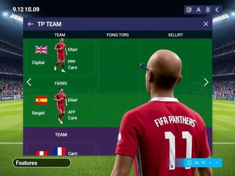 Patna Panthers team selection screen